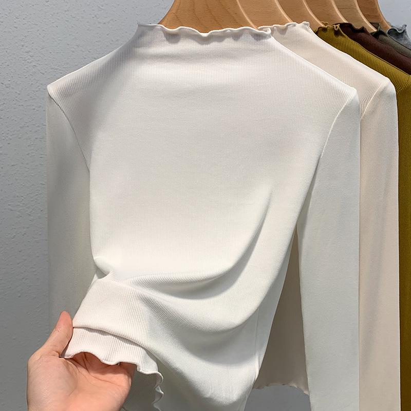 

Women s Black Modal Mid-Neck Slim Fit Base Layer Long Sleeve Top - 2024 Collection M [suitable for 45-60 kg]