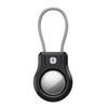For Apple AirTag Protective Case Smart Tracker Waterproof Cover with Stainless Steel Wire Strap/Screws/Tool