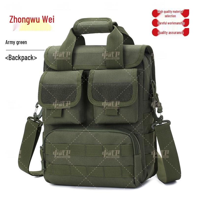 

Zhongwuwei Men s Tactical Nylon Crossbody Bag