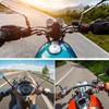 HONGDAK Motorcykelhjälm Hakfäste för GoPro Hero 11 10 9 8 7 6 Action Sportkamerahållare Motorcykelstativ GOPRO Tillbehör
