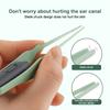 Baby Ear Cleaner Tweezer Soft Ear Picks Led Flash Light Ear Wax Curette Picker Ear Cleaning Tools Ear Wax Dig Removal Earpick