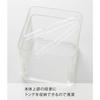 Yamazaki Tower Tongs & Valve-Sealed Container White 9.2x9.2x10.2cm 5467