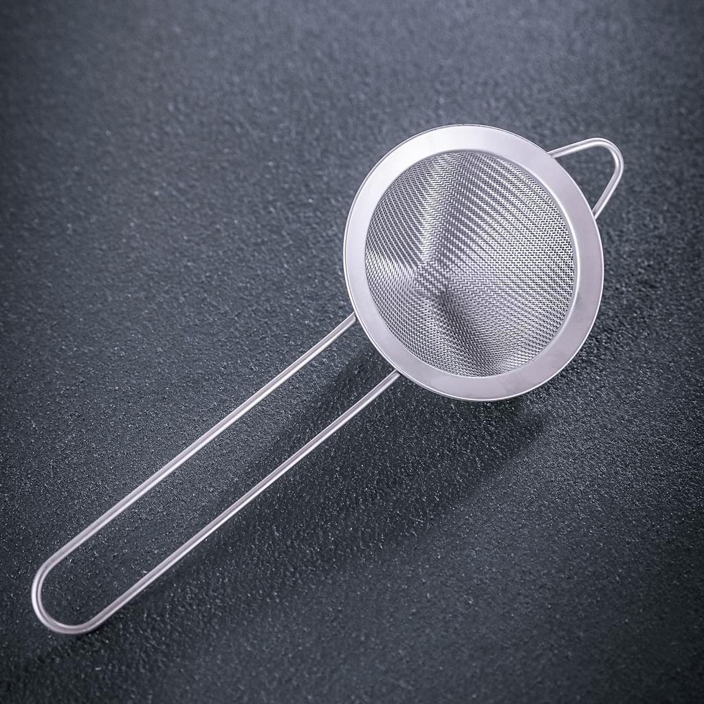 304 Stainless Steel Filter Screen, Ice Filter, Cocktail Making Tool, Sun Drying Net Double Strainer