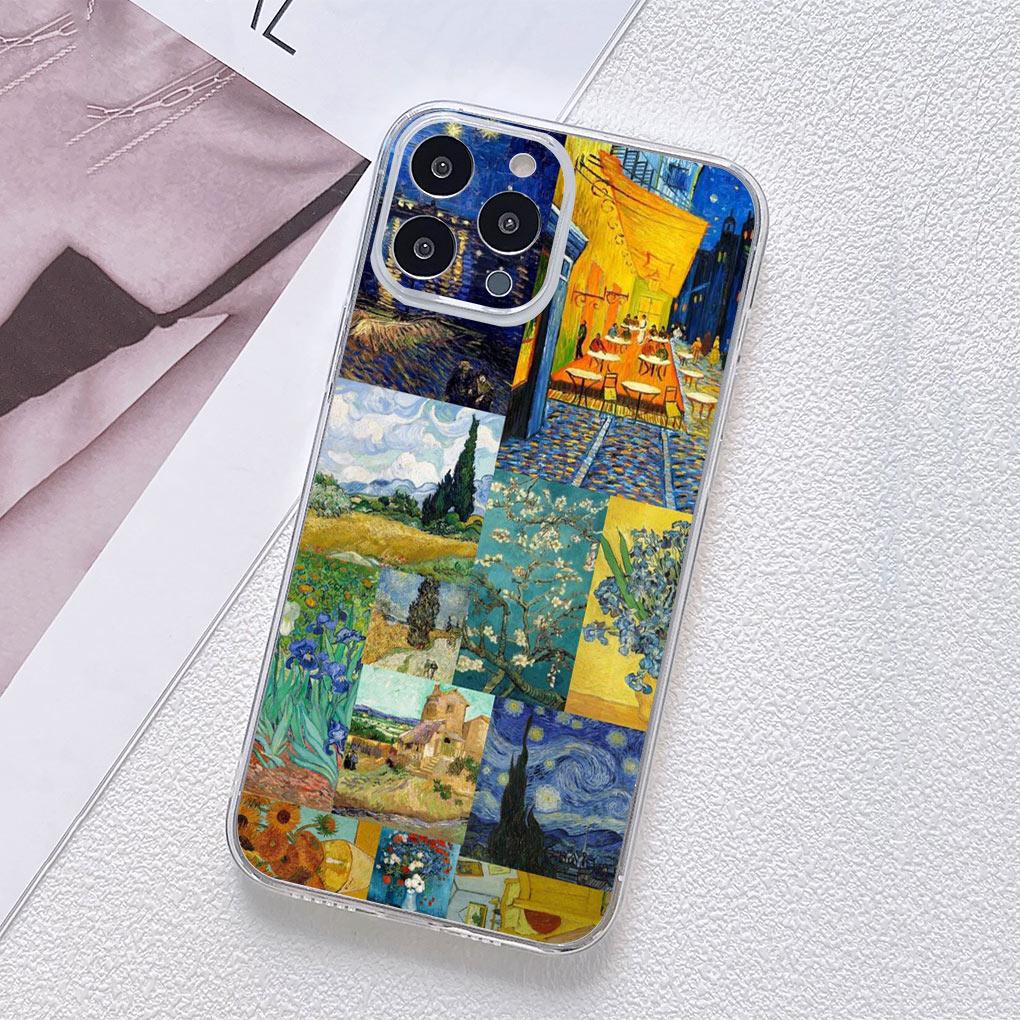 Van Gogh Starry Night Painting Phone Cover for Motorola Moto G13 G14 G53 G54 G62 G72 G82 G84 E13 E20 G42 G32 G23 G22 Soft Case