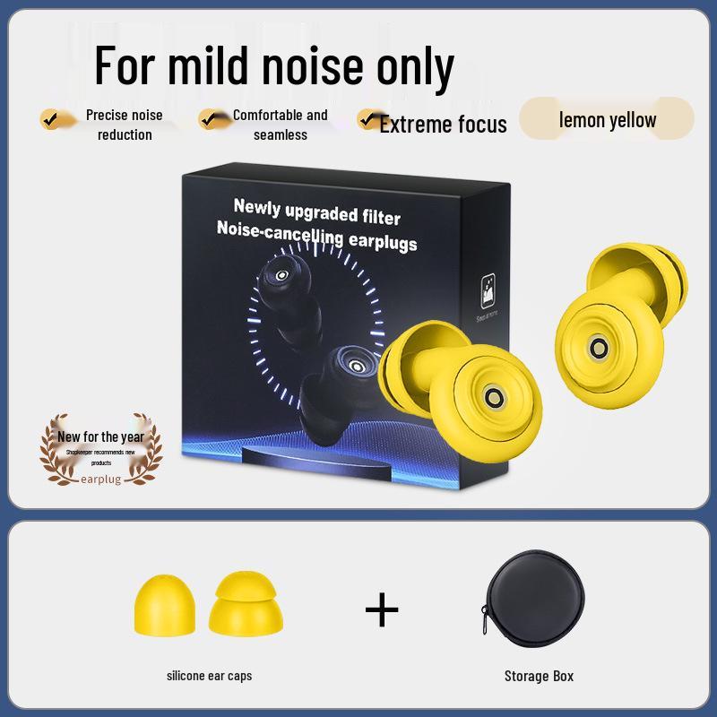 New Super Soundproof Silicone Earplugs: Noise Reduction for Sleep & Snoring