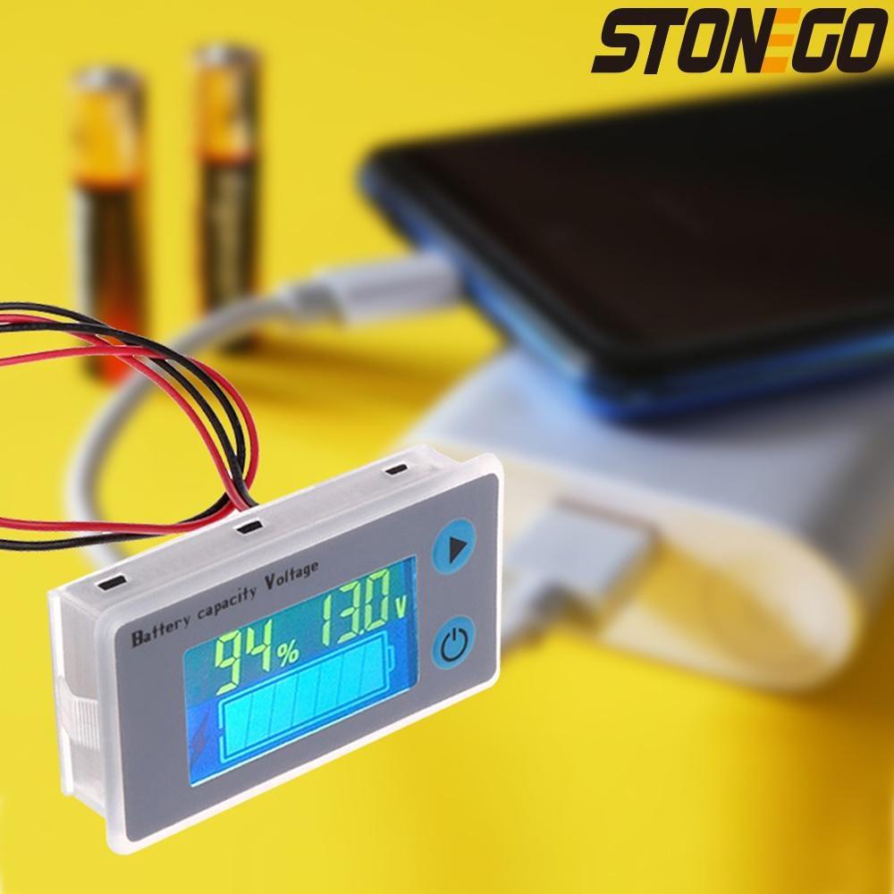 Universal 10-100V Digital Voltmeter Battery Capacity Tester LCD Voltage Monitor for Lead Acid Lithium Batteries