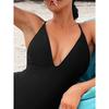 One-piece Swimwear European and American Sexy Swimsuit High Elastic Bikini