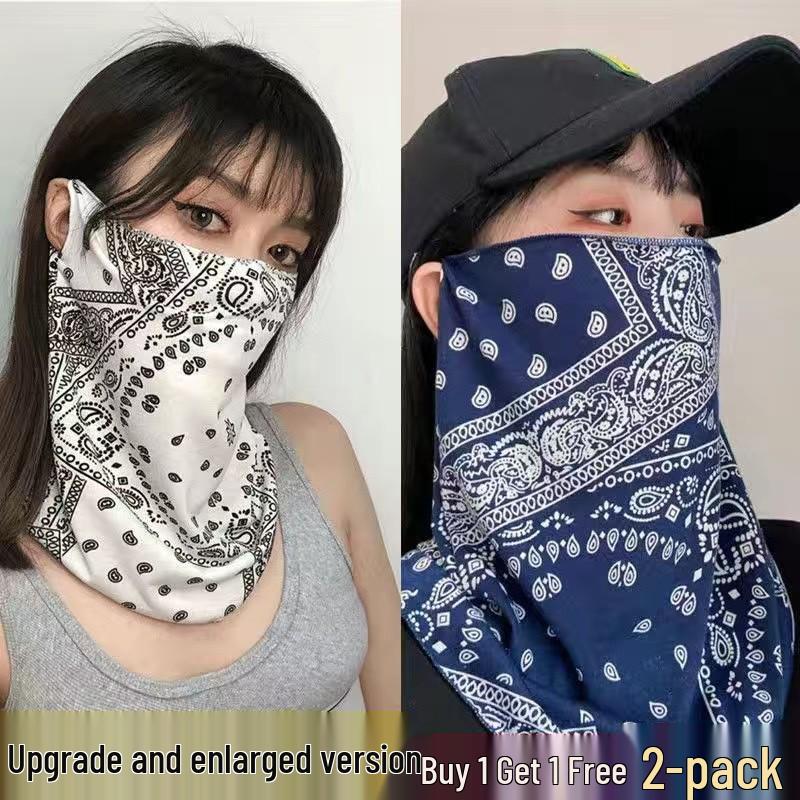 Paisley UV Protection Face Mask and Neck Guard for Men & Women - Perfect for Spring, Summer Cycling & Driving