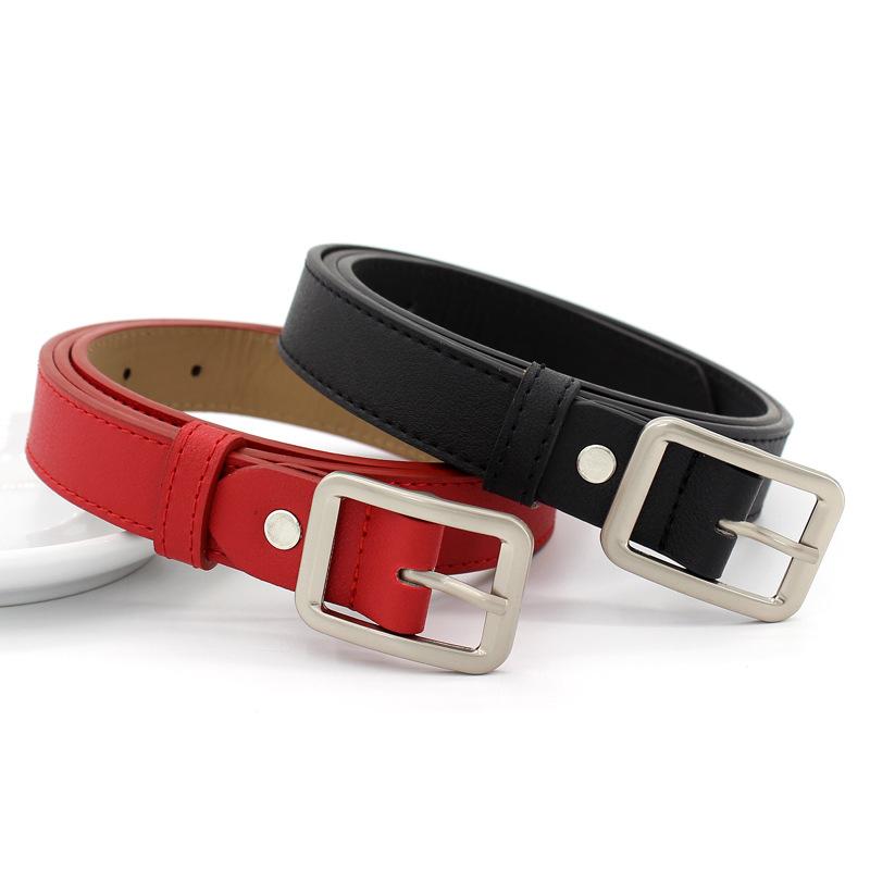 Women With Jeans Wide Belt Student College Style Fine Belt Tide Belt