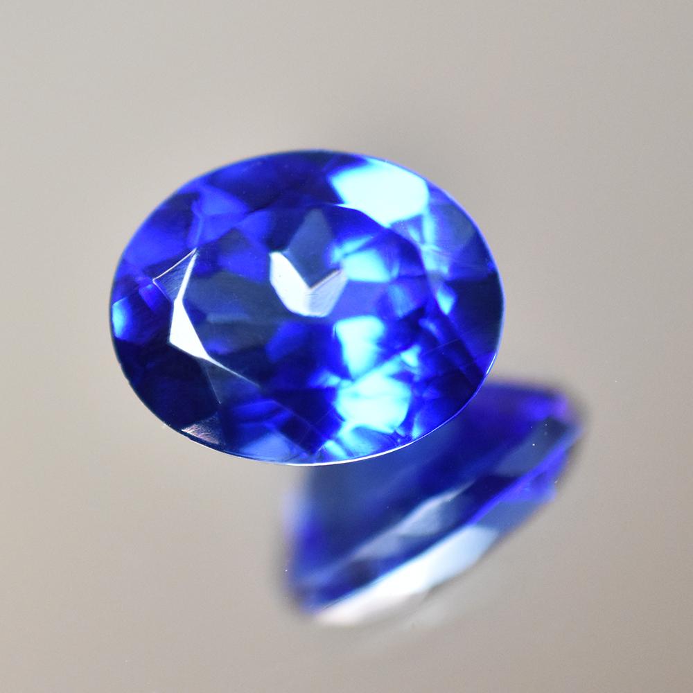 Natural Blue Sapphire Loose Gemstone 9x9mm Oval Cut for Her/Him September Birthday Birthstone