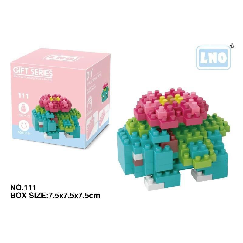 Pokemon Small Blocks Nanoblock Charizard Kyogre Groudon Rayquaza Model Education Graphics Toys for Kids Birthday Gift Toys
