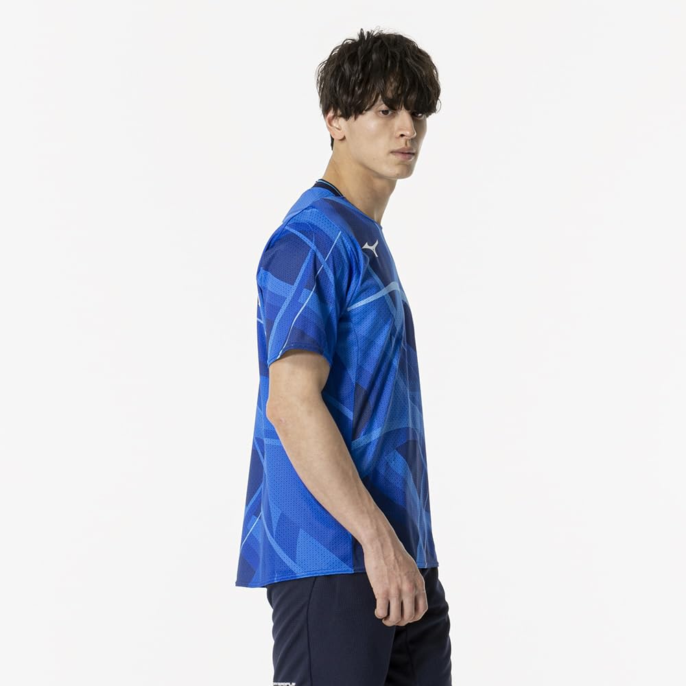 Mizuno Authentic Dry Aeroflow Training Short JAPAN MUGEN GRAPHIC Size 22 XS T-Shirt, Sleeve, Logo, Player-Inspired 32MABPA2, Unisex,