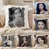 Chinese Actress FFan Bingbing Cushion Cover Pillowcase Ultra Soft Skin Friendly Fabric Cloud Like Comfort Concealed Zipper