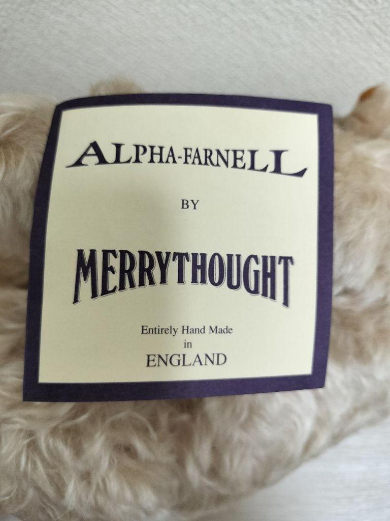 [USED] Merrythought Teddy Bear Limited Edition 453/1000