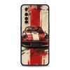 JDM Tokyo Drift Sports Car For Realme GT Neo 2 3 3T 5 Phone Case 12 11 5G 10 9 8 5G 7 6 GT5 GT3 GT2 Pro C21 C11 C25 C35 Cover