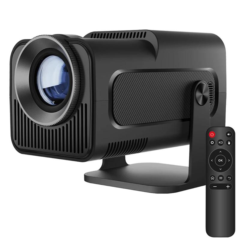 

Hy320 Мини Смарт Проектор 4K Android 11 Dual Wifi6 200 Ansi Allwinner H713 Bt5.0 1080p 1980*1080p Домашний Кинотеатр Уличный Проектор Eu plug