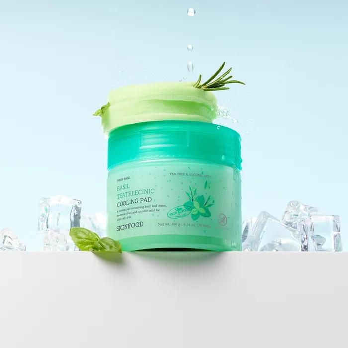 [Refreshing Cooling] Basil Tea Tree Cinnic Cooling Pads 70 Sheets