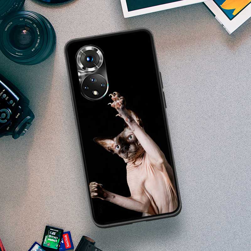 Lavaza Sphynx Sphinx Katze Telefon Fall Für Huawei P Smart 2021 Y5 Y6 Y7 Y9 Ehre 50 20 Pro 10 10I 9 9X Y9S 8 8A 8X 8S 7S Abdeckung
