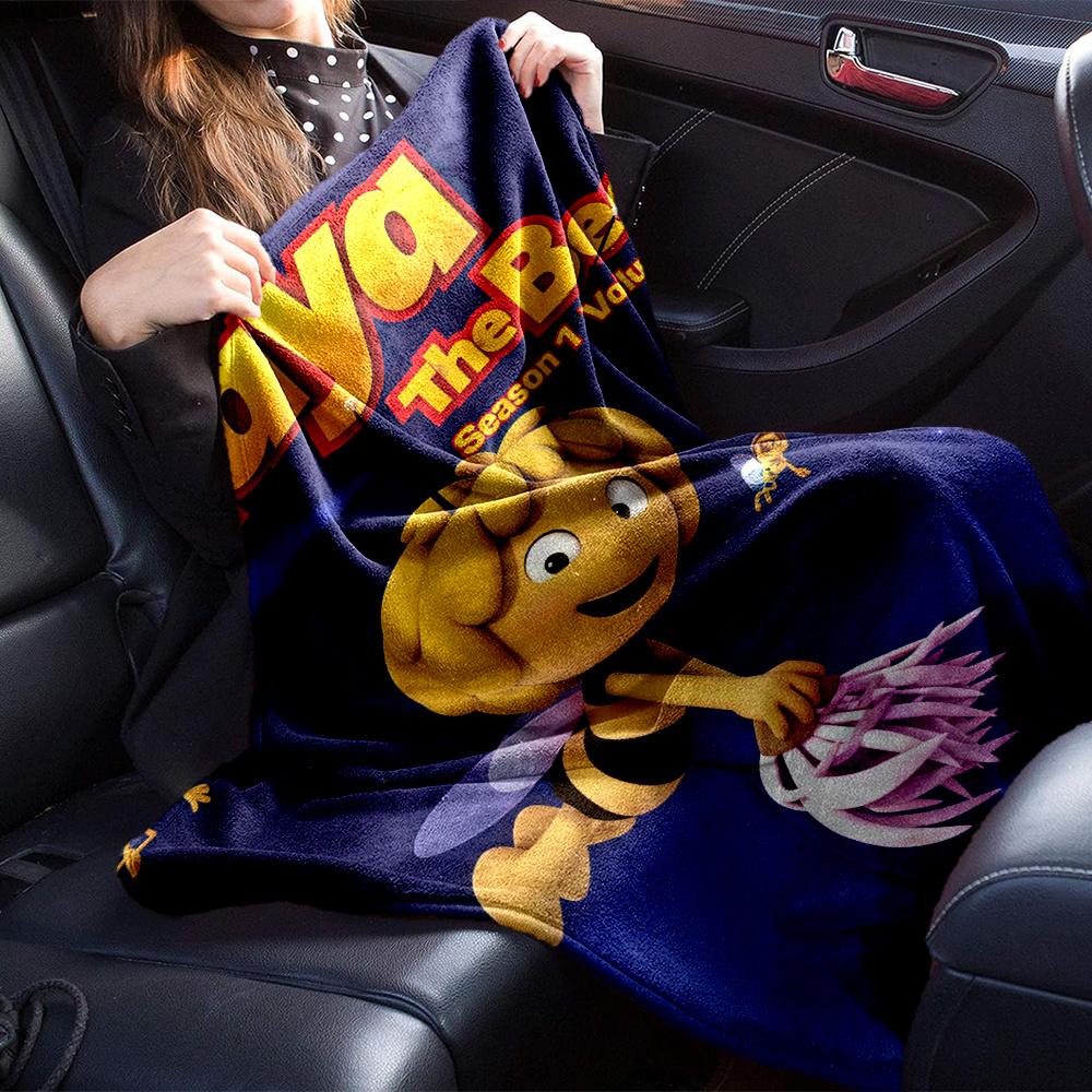 Maya Bee Blanket, High quality Comfortable for All Seasons, Home Decor, Warmth and Comfort