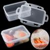 Plastic Food Kids School Dinnerware Picnic Snack Bento Box Prep Lunch Boxes Meal Storage Container