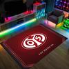 Mainz FC Design Crystal Velvet Carpet Cozy Non?Slip Printed Rug For Bedroom Living Room Entrance