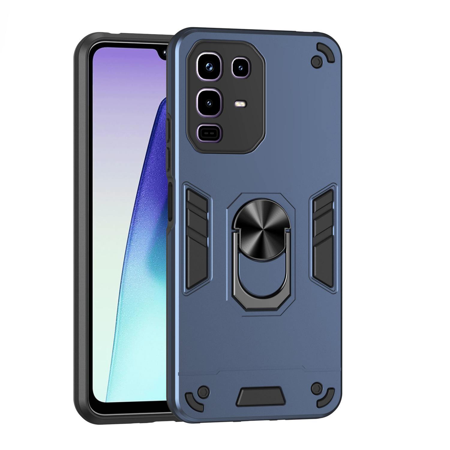 

Противоударный чехол Military Armor для Infinix Note 50 Pro 4G Pro+ Plus 50x 50s 5G Защитная крышка Держатель-кольцо Fundas Coque Infinix Note 50 Pro+ синий