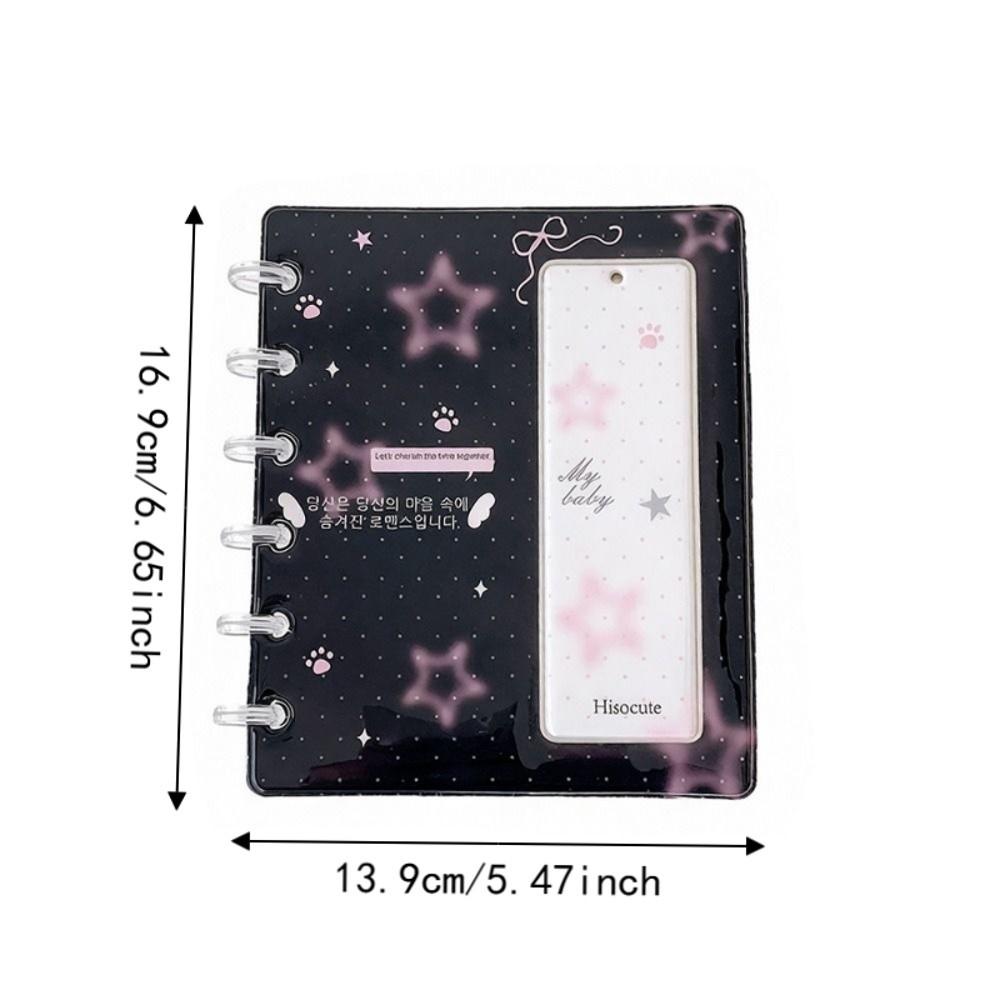 Refillable Photo Card Holder INS Photo Storage Album Card Binder Trading Card Holder