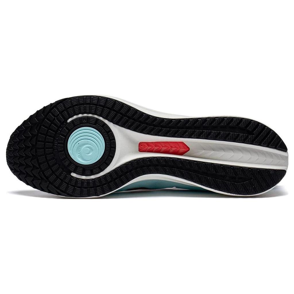 Li Ning Red Hare 6 Rutschfest Abriebfest Niedrig geschnitten Laufschuhe Herren Weiß Blau ARMT015-5
