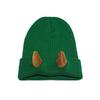 1PC Warm Stretchy Devil Playful Hat Cold-Resistant Beanie Winter-Ready Knitted Trendy Horn Soft-Knitted