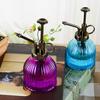 Retro Glass Plant Mister Spray Bottle with Plastic Top Pump Watering Glass Spray Bottle Plant Mister Watering Garden Tool