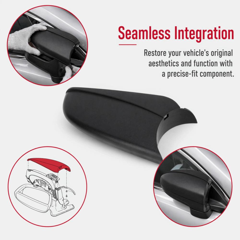 ABS Rearview Mirror Lower Shell for Opel Astra H MK5 2004‑2009 Vehicle Side Exterior Repair Right