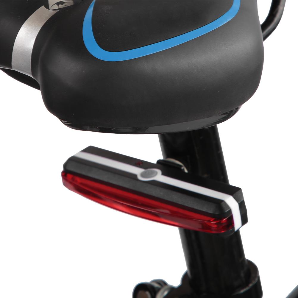 USB Charging Bicycle Taillight Bike Rear Tail Safety Red Warning Cycling Lamp