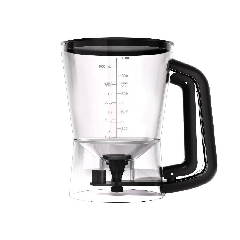 

New Batter Dispenser with Measuring Cup - Precision Pouring Funnel for Cupcakes & Muffins, Easy-Squeeze Handheld Baking Tool