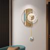 Light Luxury Fashion Wall Clock Living Room High Quality Aesthetic Interior Wall Watch Korean Design Wanduhr Room Furniture