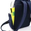 Moz ZZEI-05 Round Backpack, Unisex, Large Capacity, Lightweight, with Reflectors, for Men and Women (Navy)