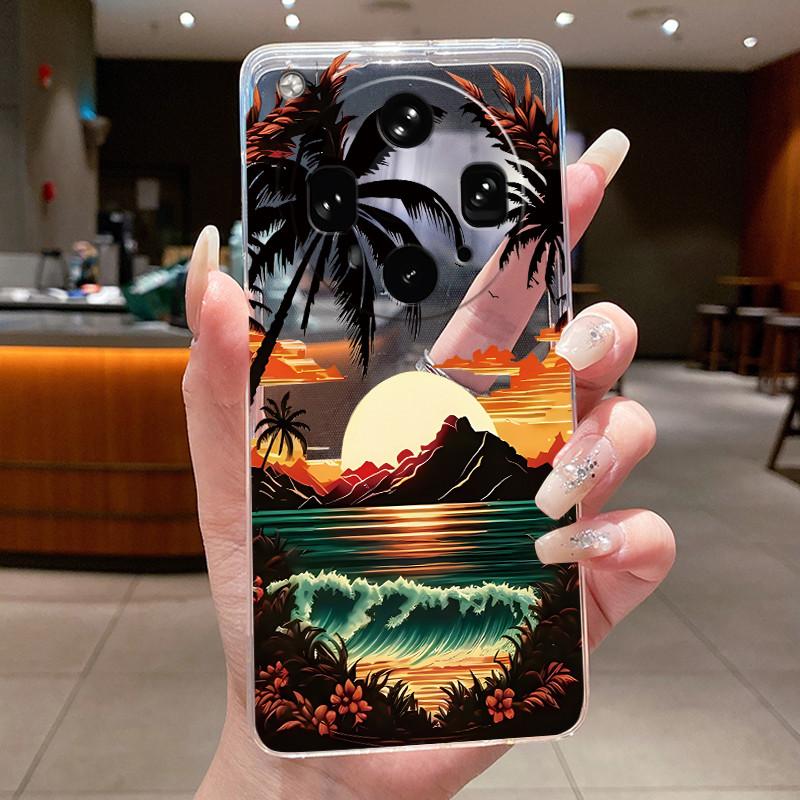 Phone Case For OPPO Find X8 Ultra 5G PKJ110 PKU110 Viral Fluffy Bunny Pattern Shell Soft TPU Transparent Shockproof Cover