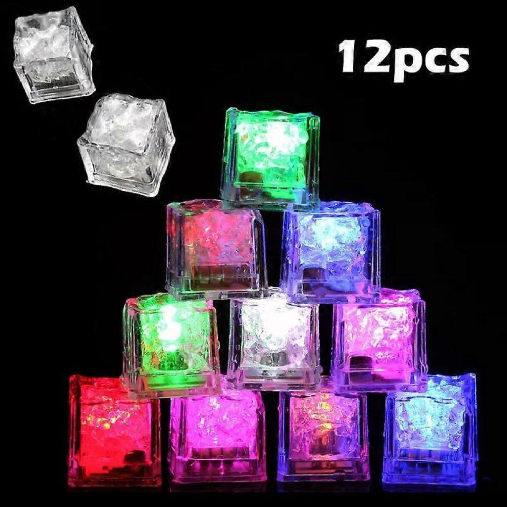 6/12 PCS Waterproof Colorful LED Glowing Bath Toys for Babies - Holiday Gift