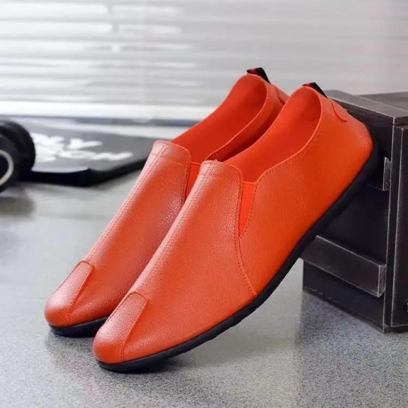 Men's Casual Footwear Low Cut Soft Soled Non Slip Shoes Trendy Versatile Comfort Shoes Fashion Lightweight Flat