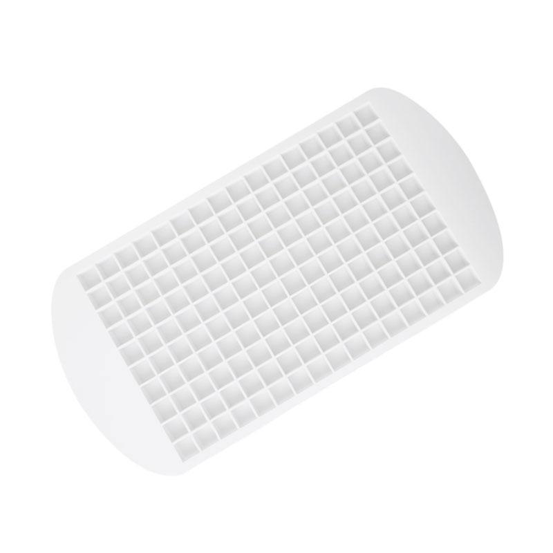 Silicone World Silikon-Eiswürfelform 160 Fächer Eiswürfel-Silikonform Mini-Quadrat-Eiswürfelform Eiswürfelformen