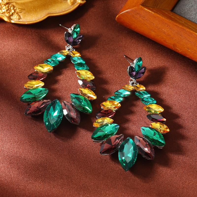 Meier Water drop exaggerated earrings for women fashionstylishcasual oversized earrings accessories