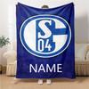 Custom Name Juventus Crest blanket for Couch & Bed, Plush Cozy Fuzzy Blanket Super Soft & Warm Blankets for Fall and Winter. 0908258