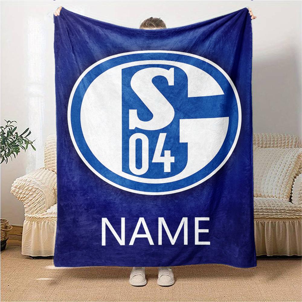 Custom Name Juventus Crest blanket for Couch & Bed, Plush Cozy Fuzzy Blanket Super Soft & Warm Blankets for Fall and Winter. 0908258
