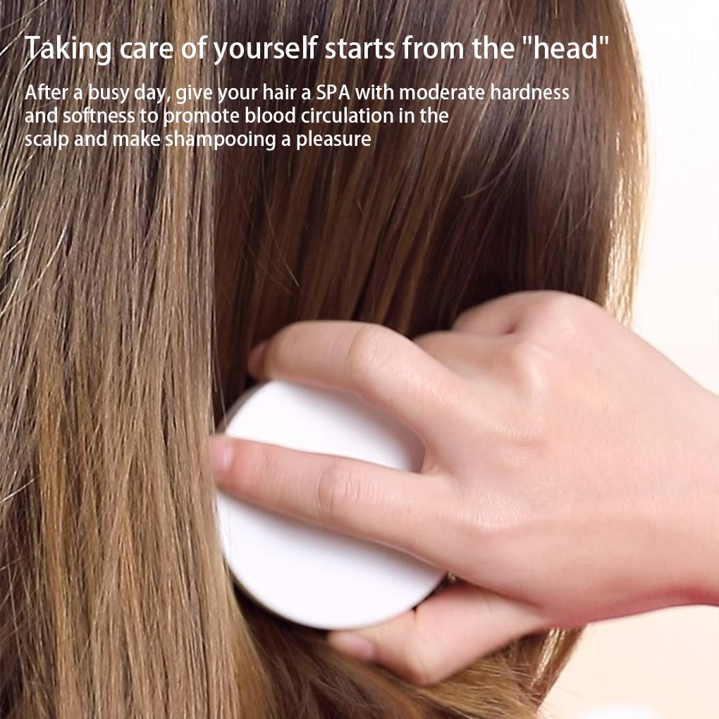 Hair Brush Relaxation Circulation Scalp Care Massage Hairbrush Shower Household Salon Adults Head Massager Washing