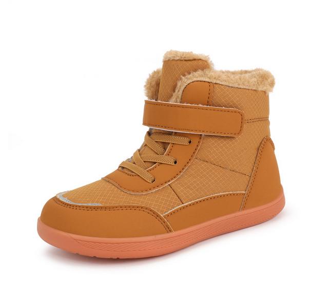Kids Wide Toe Barefoot Snow Boots | Boys/Girls Winter Minimalist Sneakers | Girls Boys Warm Boot Toddler Little Big Kids