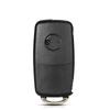 3 Button Flip Folding Key Shell Case For Volkswagen Vw Golf Passat Beetle Polo Bora Replacement Fob Car Key Cover