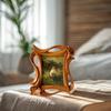 Decorative Frame with Lily Flower Design, for Home and Office Displays