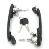 6N0837207CD KLAMKA DRZWI PRZEDNIE LEWA PRAWA Z CYLINDREM BLOKADY do VW POLO 6N 6N1 6N2 do SHARAN SEAT ALHAMBRA GALAXY 6N0837207C