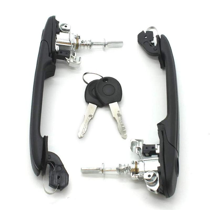 6N0837207CD KLAMKA DRZWI PRZEDNIE LEWA PRAWA Z CYLINDREM BLOKADY do VW POLO 6N 6N1 6N2 do SHARAN SEAT ALHAMBRA GALAXY 6N0837207C