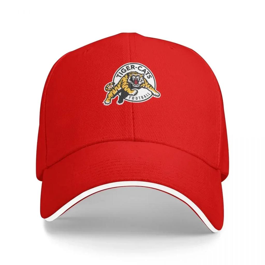 Tigerkatzen CFL Logo Baseballkappe Wild Ball Hut Sonnenkappen Bergsteigen Damen Golfbekleidung Unisex
