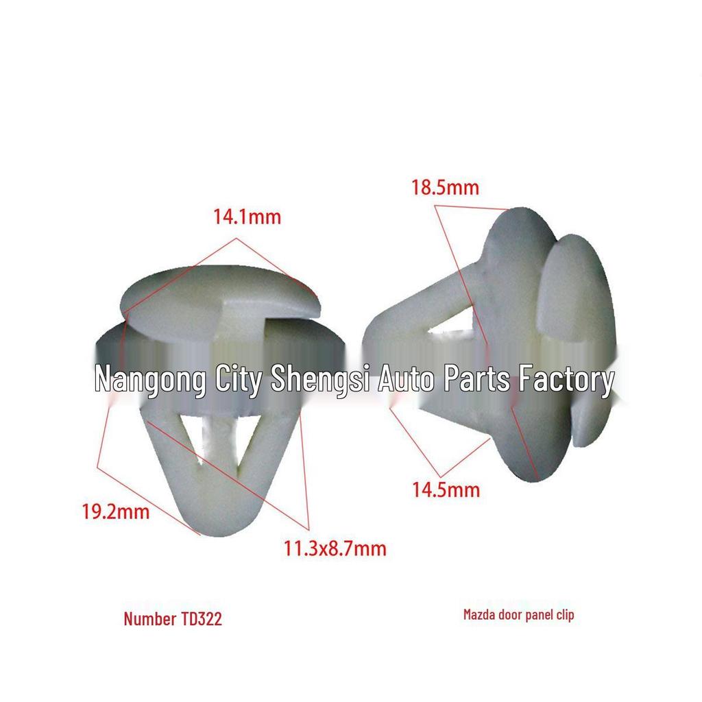 Universal Car Trim Panel Clips for Volvo, Mercedes, BMW